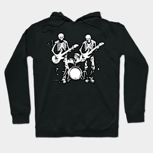 deadmen playing rock Hoodie